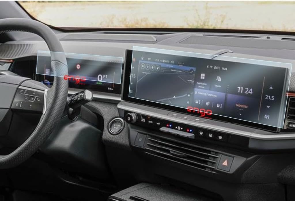 Opel Grandland İle Uyumlu Ekran Koruyucu Multimedya Ve Dijital Gösterge