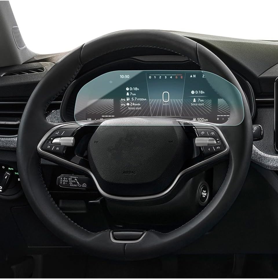 Skoda Kamiq ile Uyumlu 2024 2025 Model Dijital Gösterge 9H Nano Ekran Koruyucu