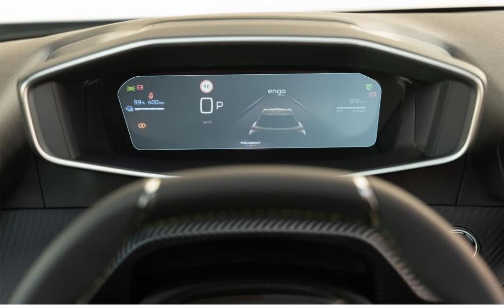 Peugeot 2008 Gt Uyumlu 3d Gösterge Paneli 10 İnç İle Uyumlu Ekran Koruyucu Nano