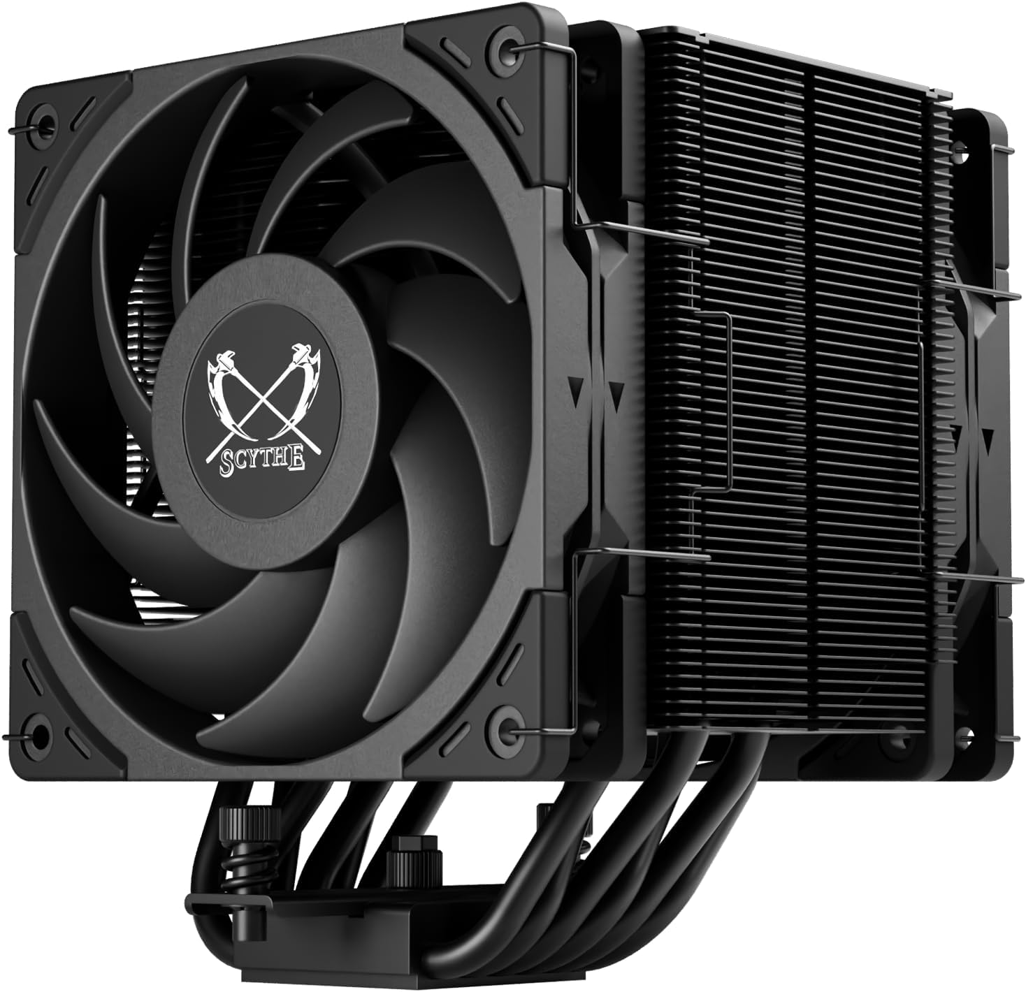 Mugen 6 Dual Fan Black Edition CPU Hava Soğutucu, Intel LGA1700, LGA1151, AMD AM5, AM4 Desteği, 120mm, Tek Kule, Alüminyum Üst Kapak (Mugen 6 Dual Fan Black Edition)