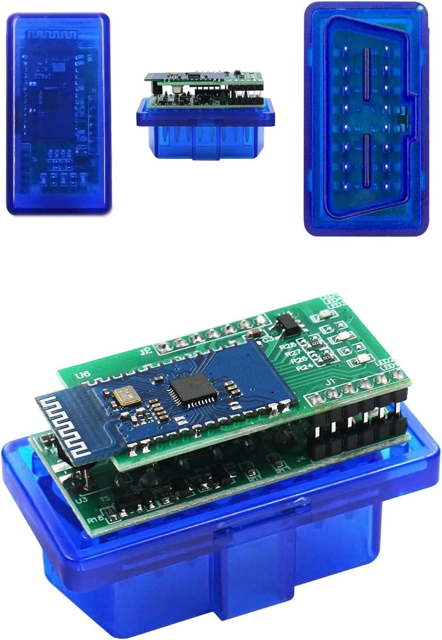 V1.5 Çift Anakart ElM327 Bluetooth PIC18F25K80 Destekli Ddt4All OBD Cihazı