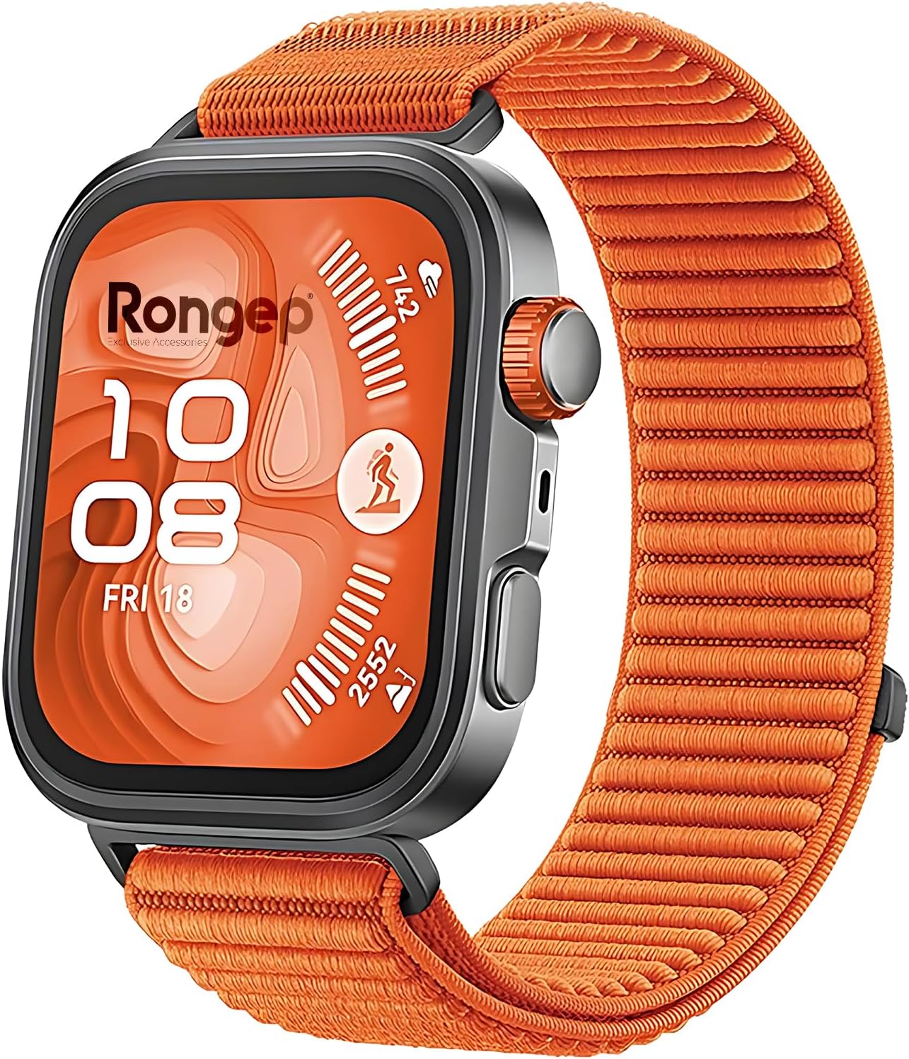 Huawei Watch Fit 4/4 Pro/Fit 3 ile Uyumlu Mountain Loop Kordon 1. Sınıf Dokuma Kumaş Metalik Bağlantılı Fıt 4 Kayış Premium Yumuşaklıkta Terletmeyen Yedek Fit 4 Pro Kordon