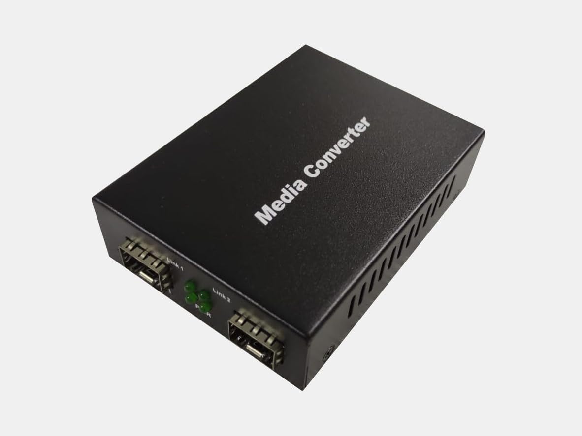 SFP TO SFP MEDIA CONVERTER 1000M