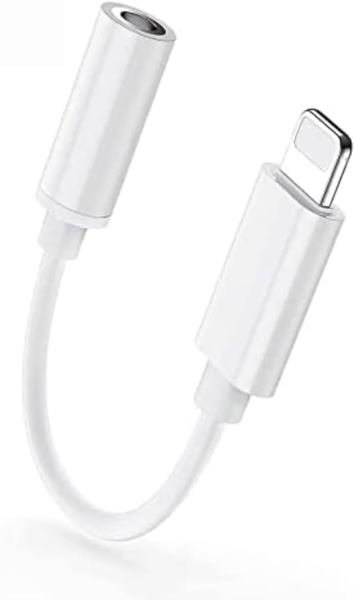 iPhone 13/13 Pro/12/12 Pro/11/11Pro için Lightning to 3.5mm Aux Jack Kulaklık Dönüştürücü Adaptörü. iPhone 13/13Pro/13Pro Max/12/12 Pro/12Pro Max/11/11 Pro/11/Pro Max/X/XR/XS/XS Max/8/7 Uyumlu
