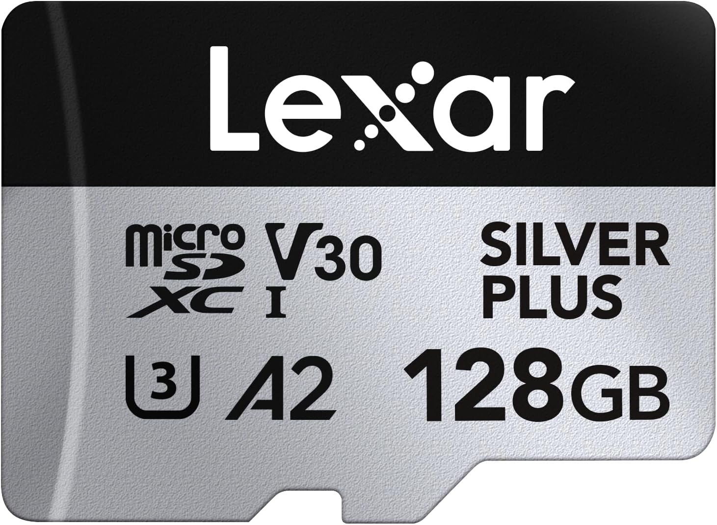 128 GB Profesyonel Gümüş Artı Mikro SD Kart, UHS-I, C10, U3, V30, Full HD ve 4K, 205/150 MB/s'ye kadar microSDXC Hafıza Kartı, Videografçılar, Oyuncular için (LMSSIPL128G-BNANU)