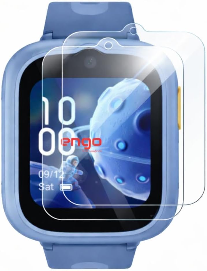 Tcl Movetime MT48X İle Uyumlu Ekran Koruyucu Çizilmeye Dayanıklı Akıllı Saat Koruması, 9H Temperli Kırılmaz Esnek Nano Cam, Hd Şeffaf 2 Adet