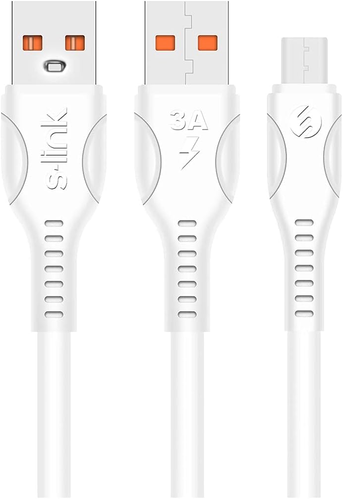 SL-X241 3A Micro Usb Güvenli Hızlı Data + Sarj Kablosu