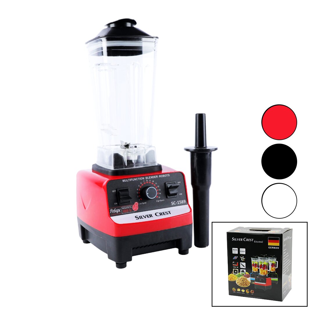 9000W Buz Kırıcı Çok Amaçlı Blender Doğrayıcı 2PCS Hazne - 2LT - 0.7LT SC-1589