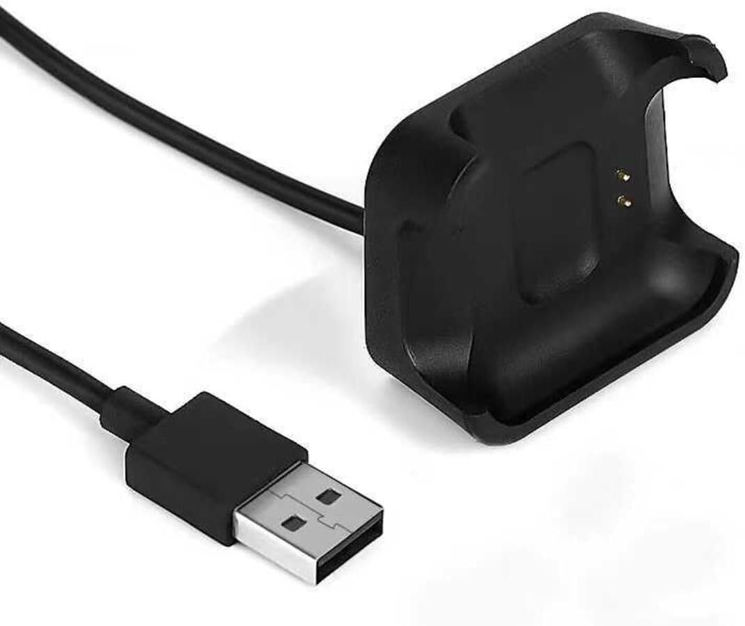 Xioami ile uyumlu Redmi Watch (Mi Watch Lite) Usb Şarj Kablosu Siyah