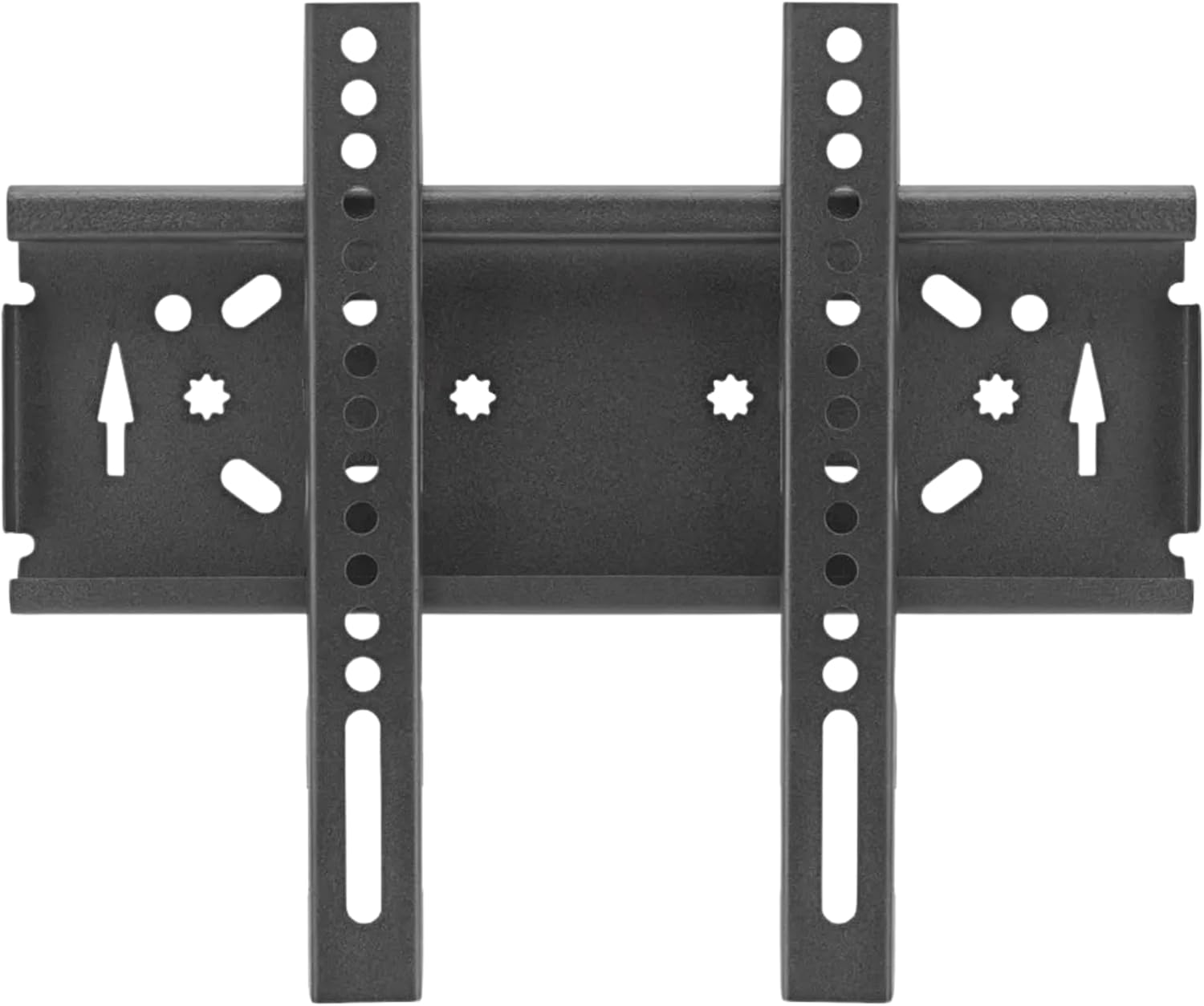 Sabit TV Askı Aparatı 22-42 İnç Duvara Montaj Aparatı - 20 Kg Taşıma Kapasitesi, Maksimum 250x250 mm VESA Uyumlu, Siyah Metal