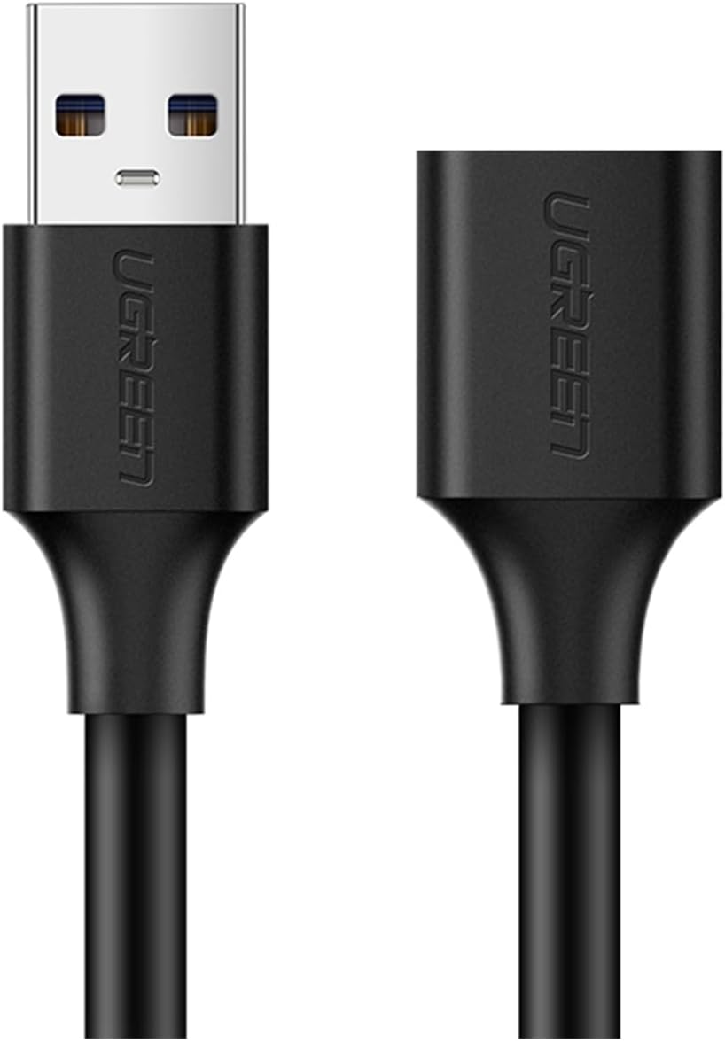 USB 2.0 Uzatma Kablosu Siyah 5 Metre