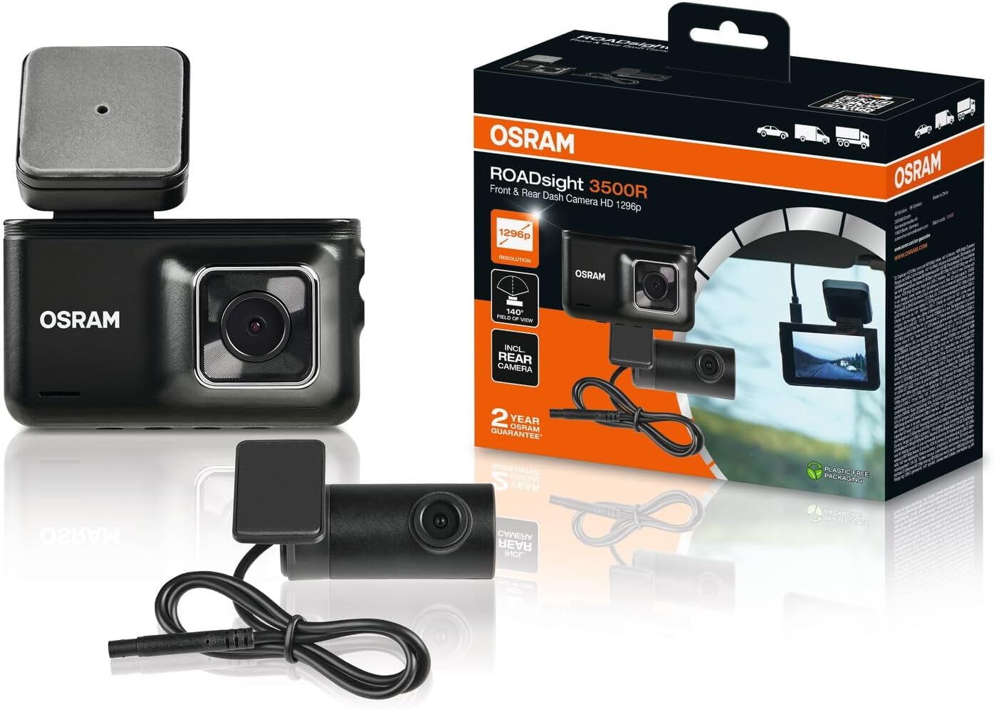 Roadsight 3500 Araç Içi Ön & Arka Kamera, Araç Kamerası ODC3500R