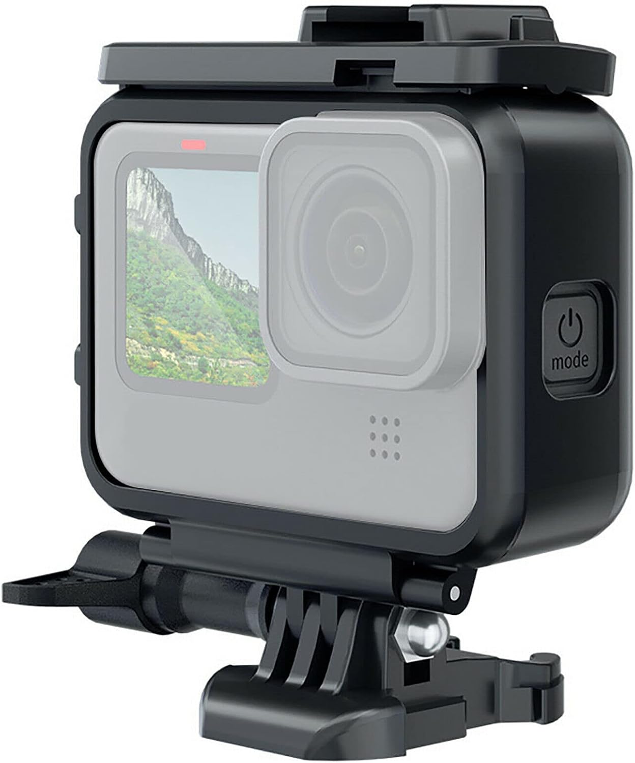 Hero 9 Plastik Kafes Çerçeve GoPro Hero 9, 10, 11, 12, 13 ile Uyumlu