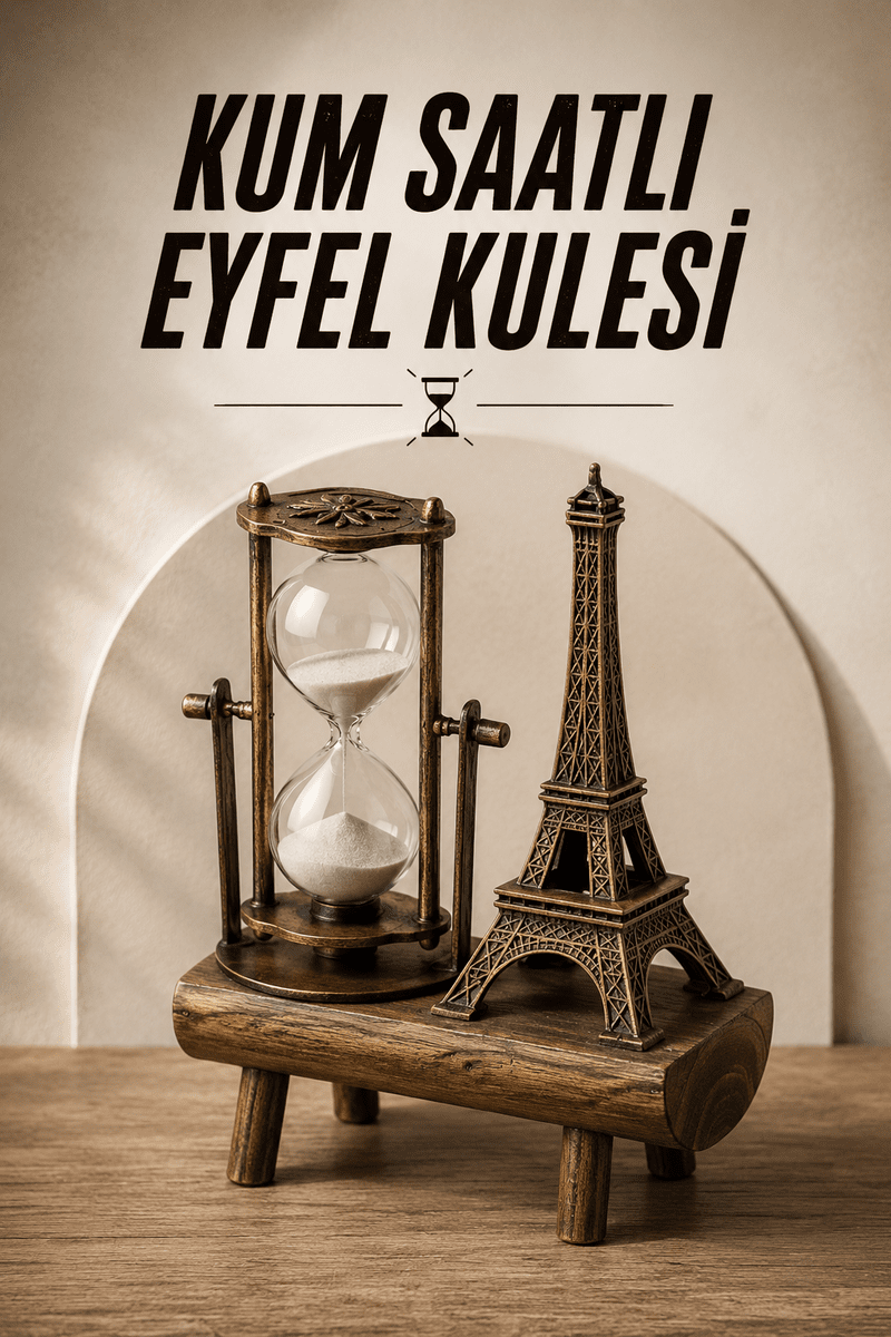 Eyfel Kuleli Kum Saati