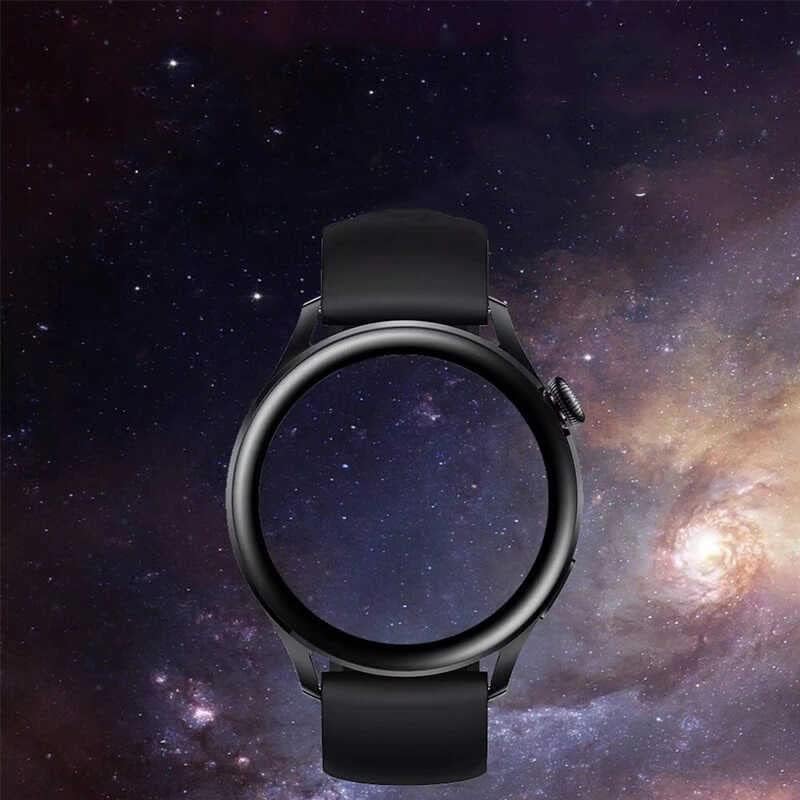 Samsung Galaxy Watch 4 ile uyumlu 41mm Ekran Koruma Tam Kaplayan Kavisli Ekran Koruyucu Nano Pet