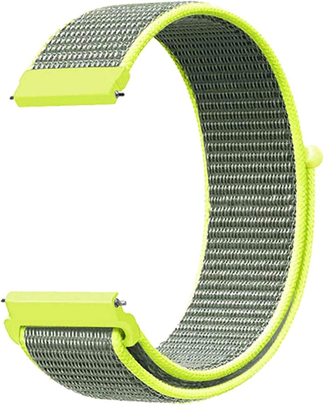 Samsung Galaxy Watch 6 Classic 43mm Hasırlı Kordon Woven Sport Loop (Samsung Galaxy Watch 6 Classic 43mm ile Uyumlu Kordon, Akıllı Saat Kayışı)