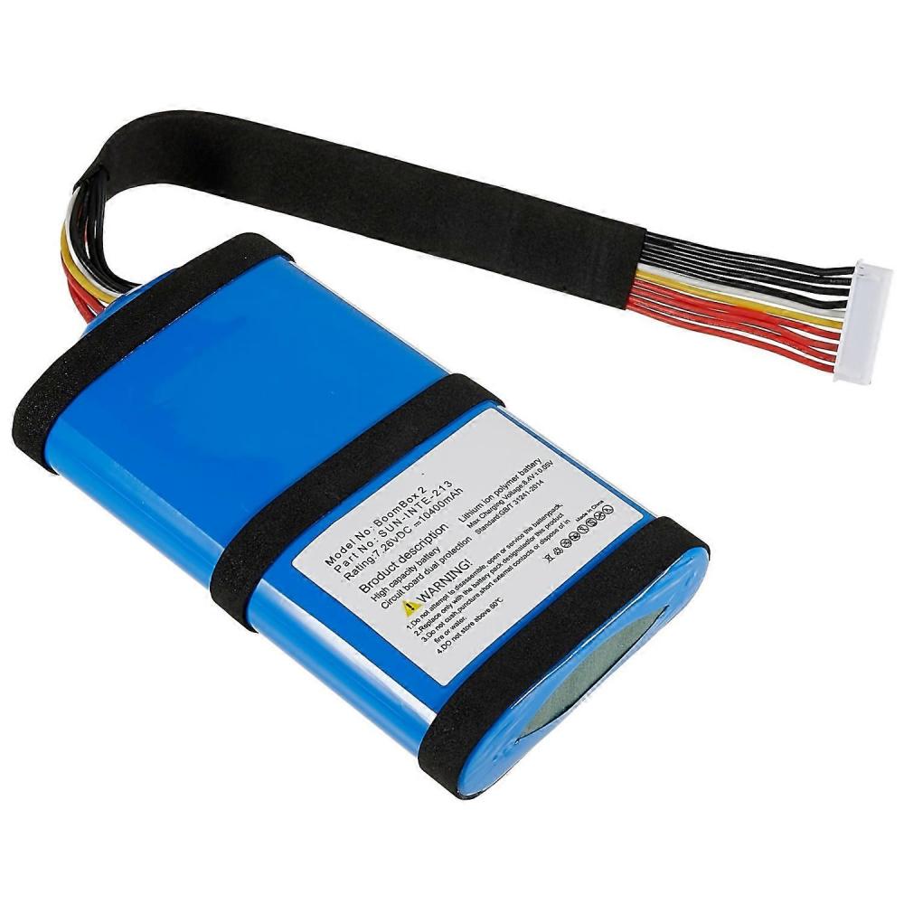JBL Boombox 2 uyumlu 7.4V 10.400 mah Soketli Batarya