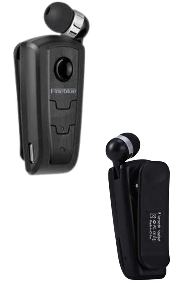 Mikrofonlu Makaralı Bluetooth Kulakiçi Kulaklık Android ve İOS Uyumlu