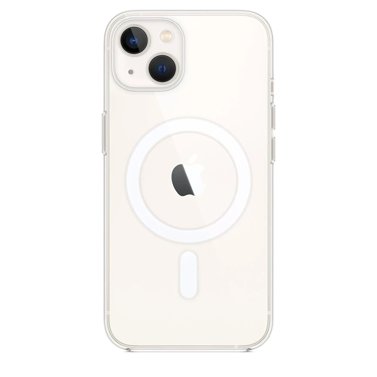Apple iPhone 15 Plus Kılıf Pc Real Magsafe Kapak - Şeffaf