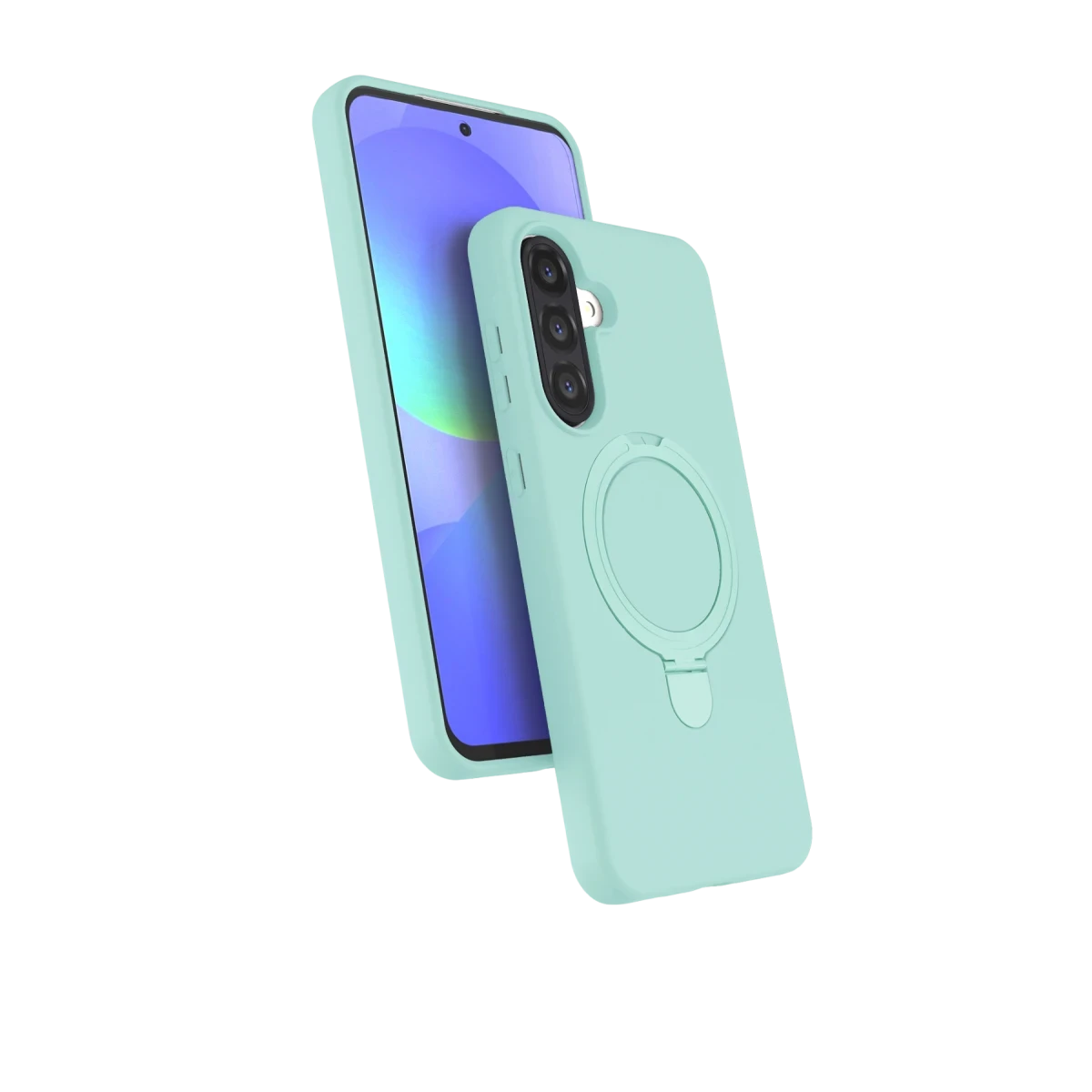 Samsung Galaxy A26 Regal Magsafe Standlı Kapak - Su Yeşili