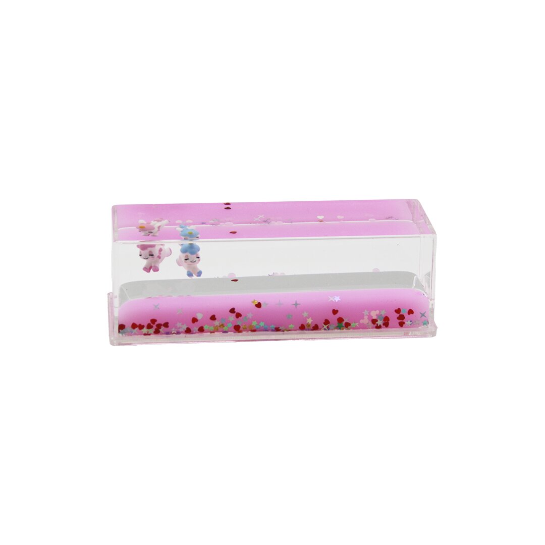 Pembe Su Hayvan - Yıldız D.gen Mika Yüzen Batmayan Dekoratif Biblo AKVARYUM4.7X13.6X4.5CM