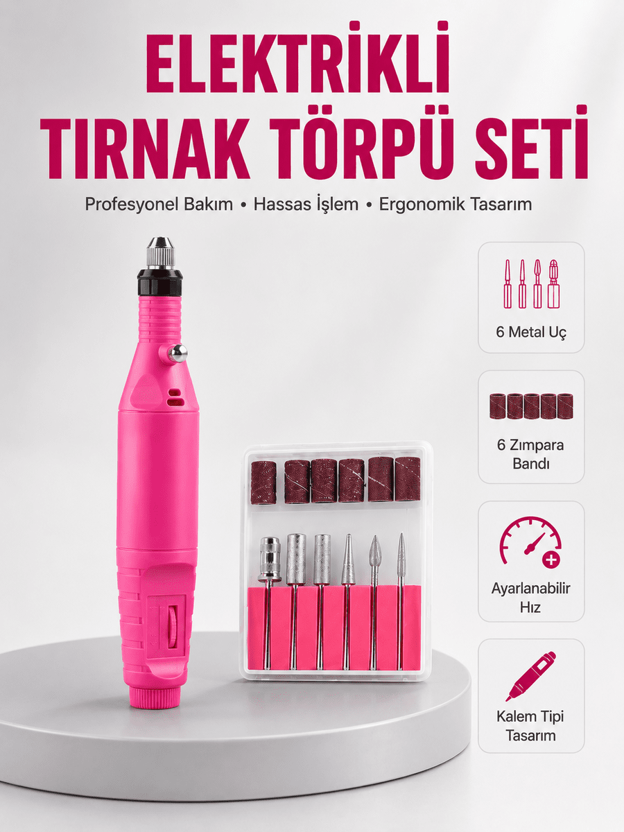 Ayarlanabilir Hızlı Tırnak Bakım Makinesi Yeni Nesil