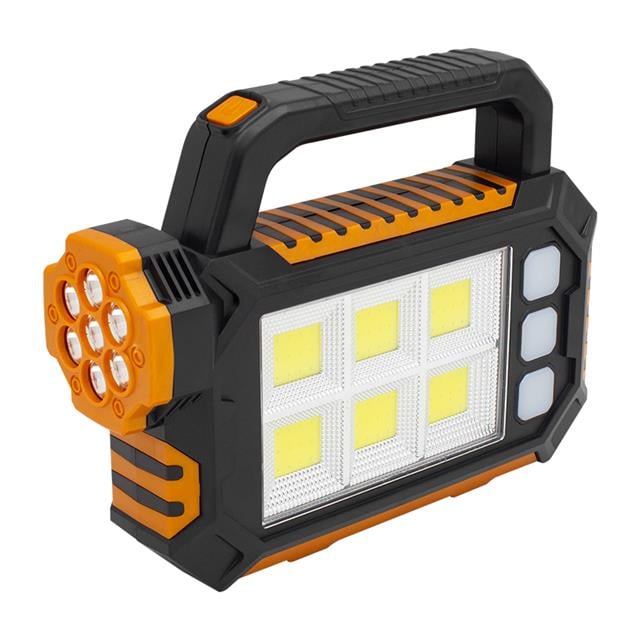 HS-8029-7-B 3 Modlu 6 Cob Ledli Taşınabilir Solar Lamba