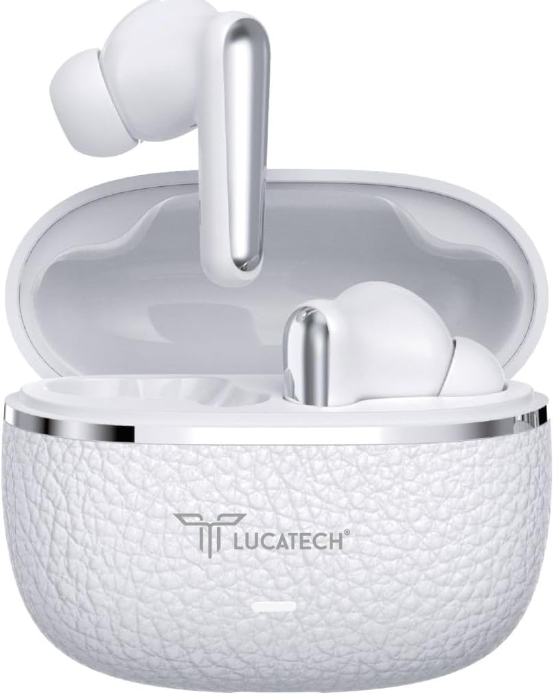 Neptün Bluetooth Kulaklık – ENC & ANC Yedek Silikonlu (Beyaz)