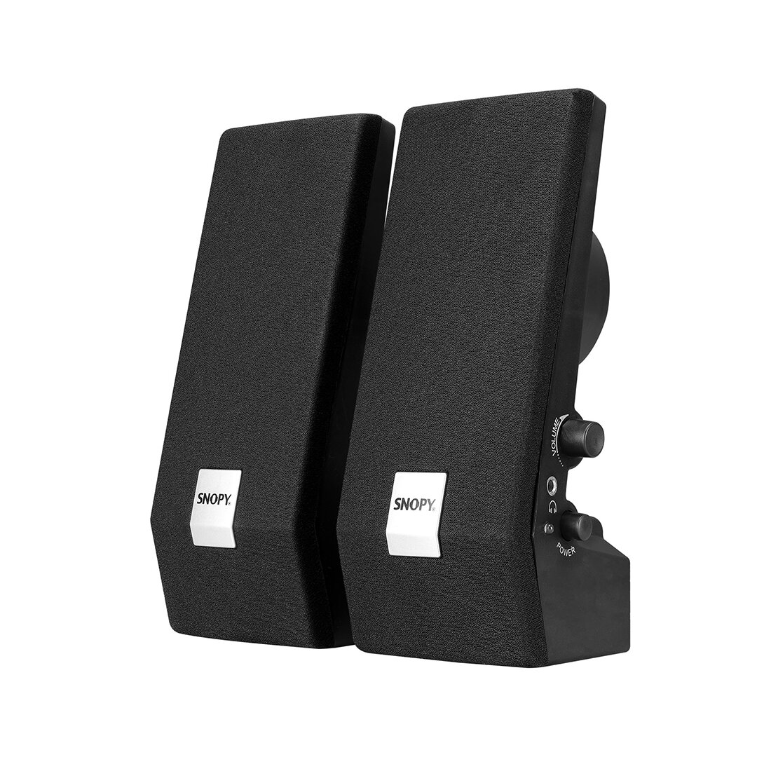 1+1 Hoparlör Speakaer Set Usb Kablo 2.0 Multimedya - 6W