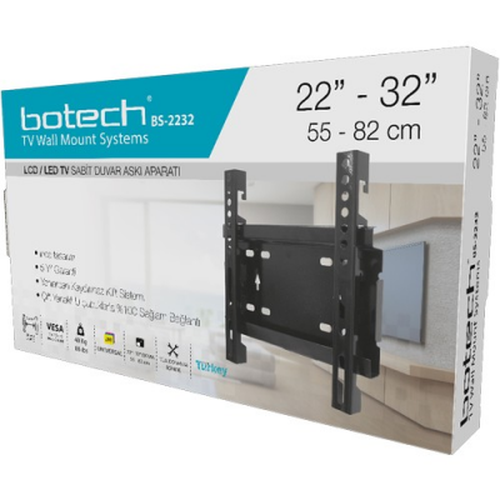 BS-2232 Sabit Tv Askı Aparatı 55X82CM