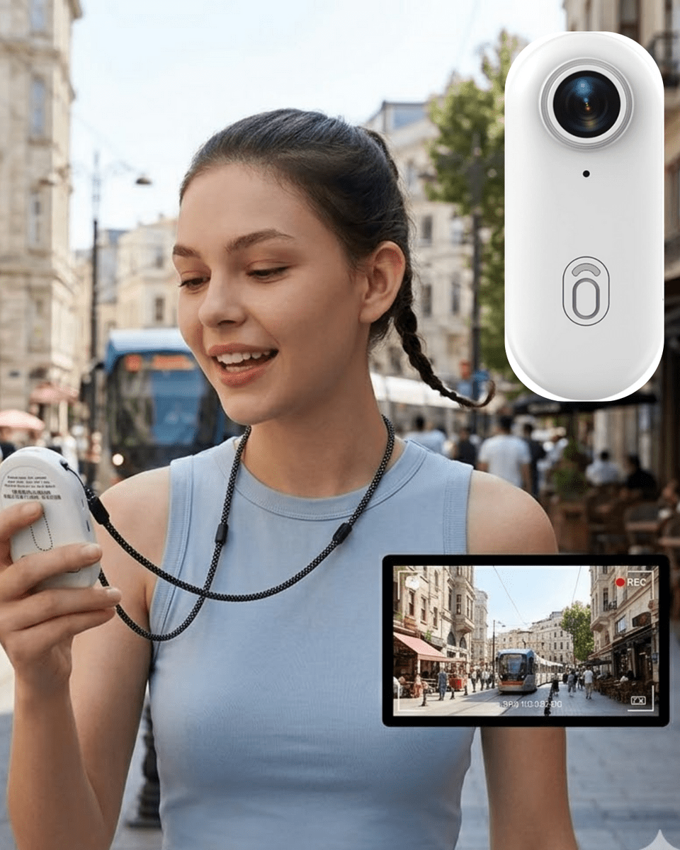 Su Altı Çekim Yapabilen Mini Kamera 30 Metre Waterproof WiFi Bağlantılı