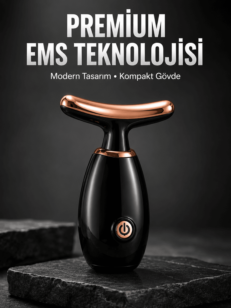 Kırışıklık Karşıtı Ultrasonik Titreşimli Yüz Masaj Aleti Yeni Nesil