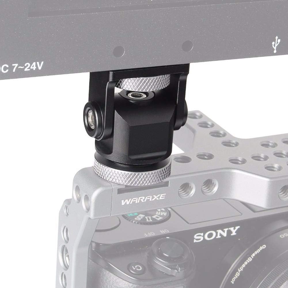 Hot Shoe (Flaş Kızağı) Monitör Vb. Bağlantı Adaptörü 1/4 İnç