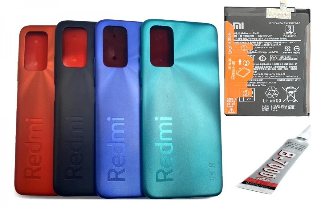 Redmi 9T Arka Batarya Kapağı ,batarya Ve B7000 Yap
