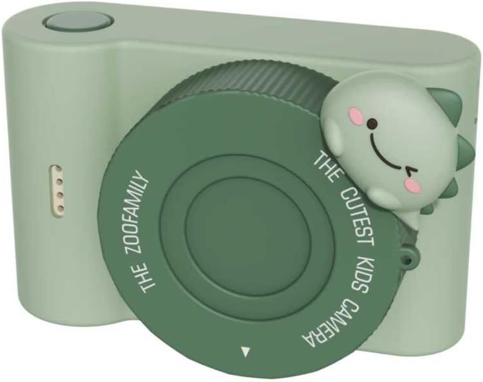 Zoo Family Dino Green C5 Dijital Kamera, Yeşil