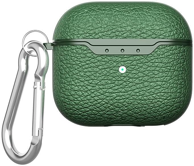 Apple ile uyumlu Airpods 4 Kılıf Airbag 03 Silikon Yeşil