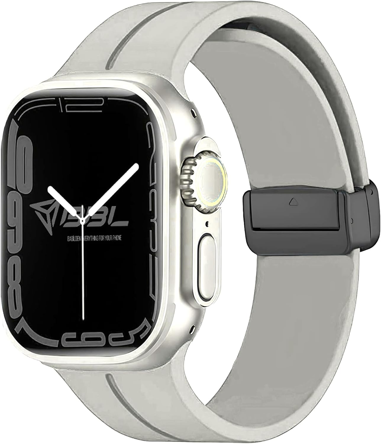 Apple Watch Series SE/11/10/9/8/7/6/5/4/3 ile Uyumlu Silikon Kordon (BBL84)