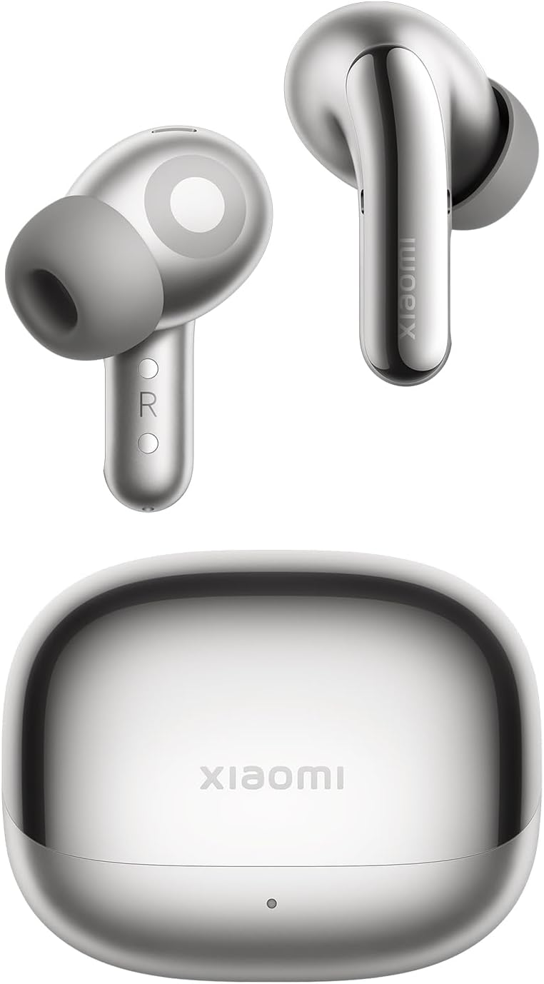 Buds 5 Pro Bluetooth Kulaklık - Hibrit ANC, Yüksek Çözünürlüklü Ses, Çift Cihaz Eşleştirme, 11mm Dinamik Sürücü, Hızlı Şarjlı 38H Pil Ömrü, IP54 - Titanyum