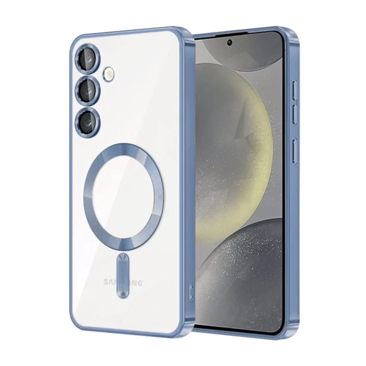 Samsung Galaxy A56 Kross Magneticsafe Kapak - Sierra Blue