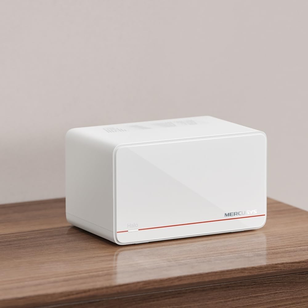Halo H37BE(2-pack) | Wi-Fi 7 Mesh Sistemi | BE6500 Mbps Hız | Fiber Uyumlu | Dual-Band | 2× 2.5G Port | 4K-QAM | MLO| 650 m² Kapsama | Mobil Uygulama ile Kolay Kurulum – Güçlü ve Hızlı Ev Ağı