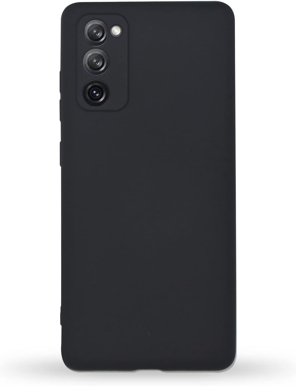 KZY İletişim Samsung Galaxy S20 FE ile Uyumlu Kapak Kamera Korumalı Içi Kadife Lansman Silikon Kılıf - Siyah