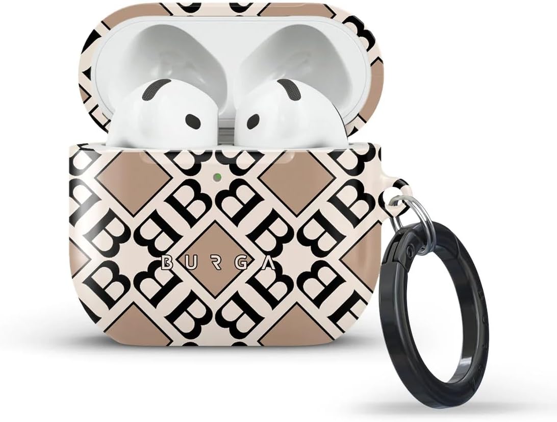Apple AirPods 4 ile Uyumlu Kılıf, Monogram