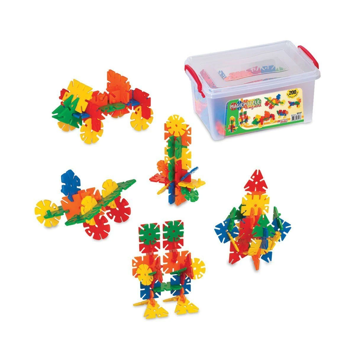 03147 Magıc Puzzle Küçük Box 200 Parça