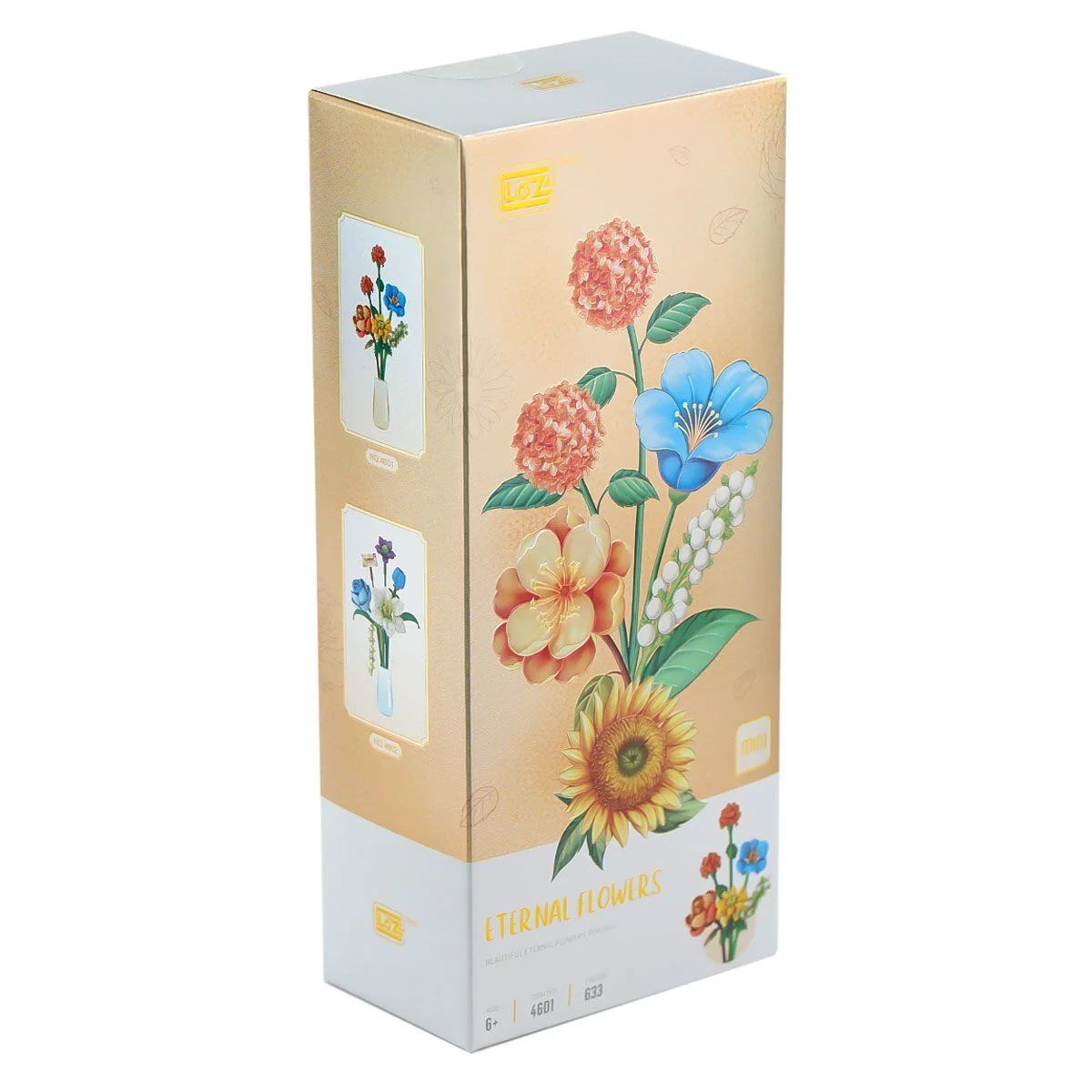LZ4601 LOZ Eternal Flowers Serisi - ''Alacakaranlık Turuncu Işık'' 633 Parça Yapım Seti