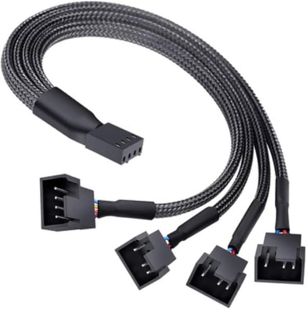 Fan çoğaltıcı kablo 4 lü fan çoğaltıcı fan çoklayıcı 4 port