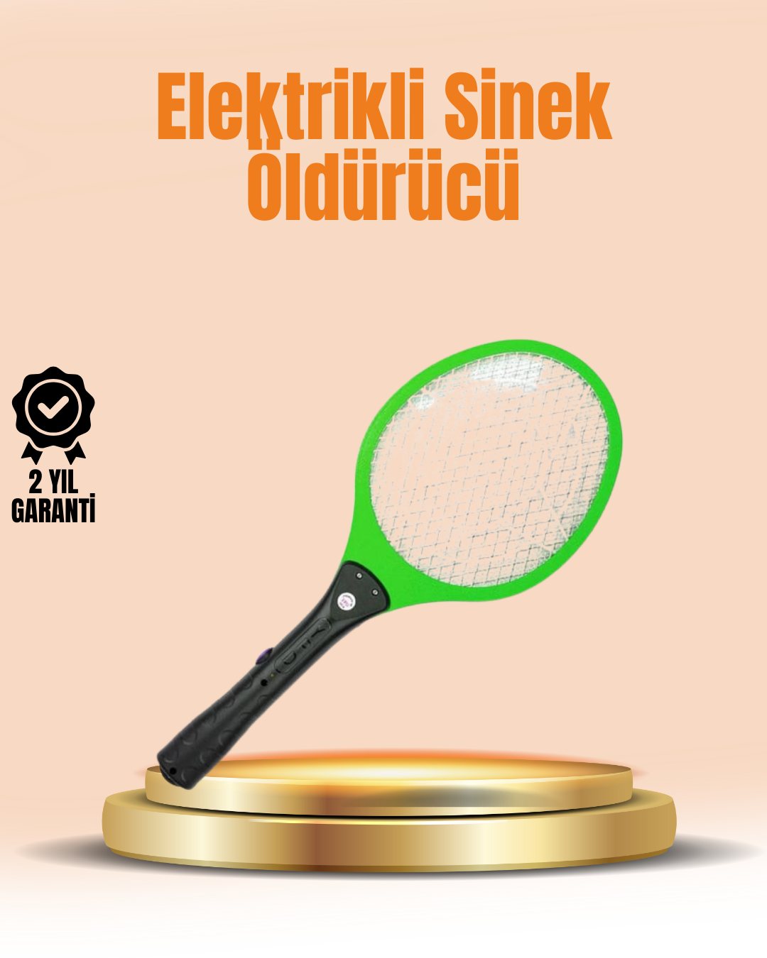 Elektrikli Sinek Raketi | Yüksek Voltajlı, Güvenli ve Taşınabilir