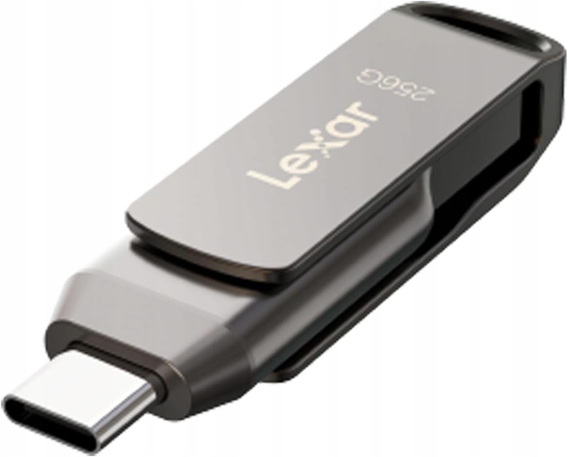 256GB JumpDrive Dual Drive D400 USB 3.1 Type-C Flash Sürücü