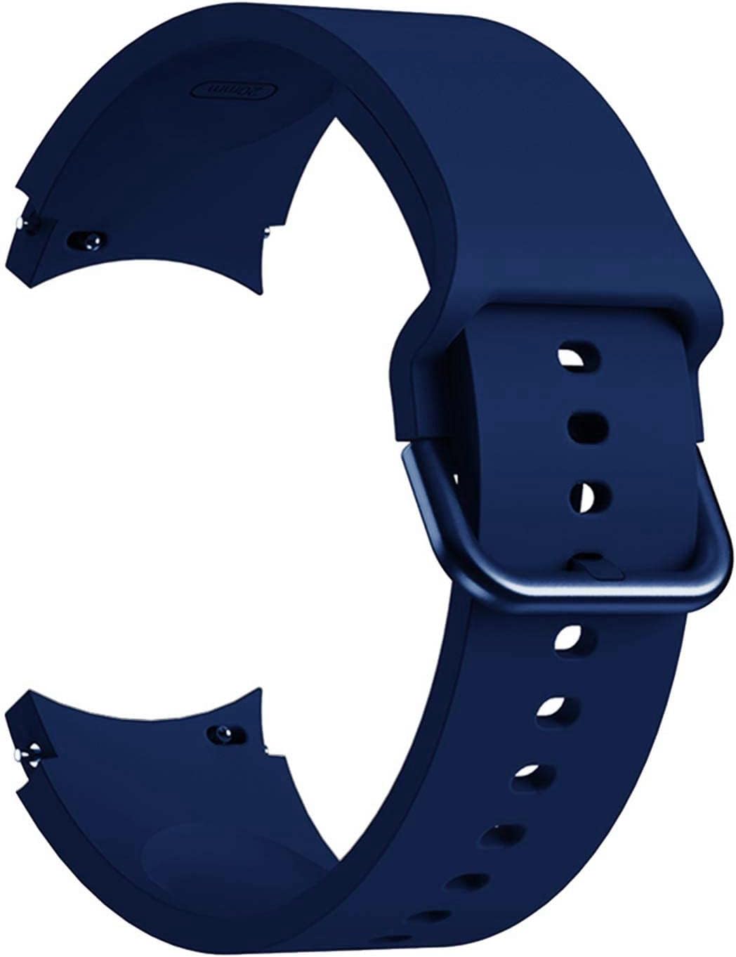 Samsung Galaxy Watch 6 40mm için Kordon Solid Silicone Band Petrol Mavisi [Galaxy Watch 6 40mm ile Uyumlu Kordon - Petrol Mavisi]
