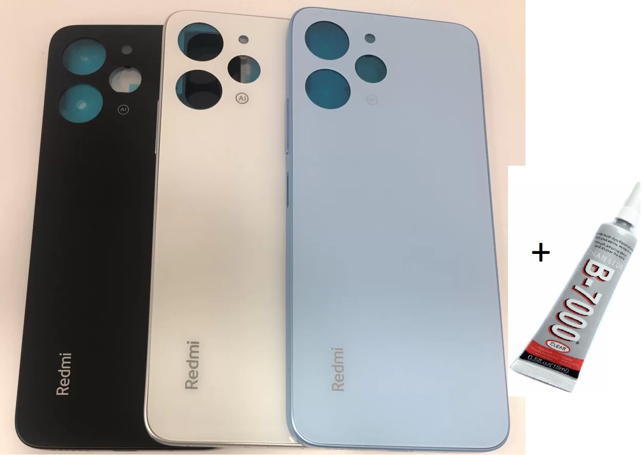 REDMİ 12 Arka Batarya Pil Kapağı BUZ MAVİSİ (B7000