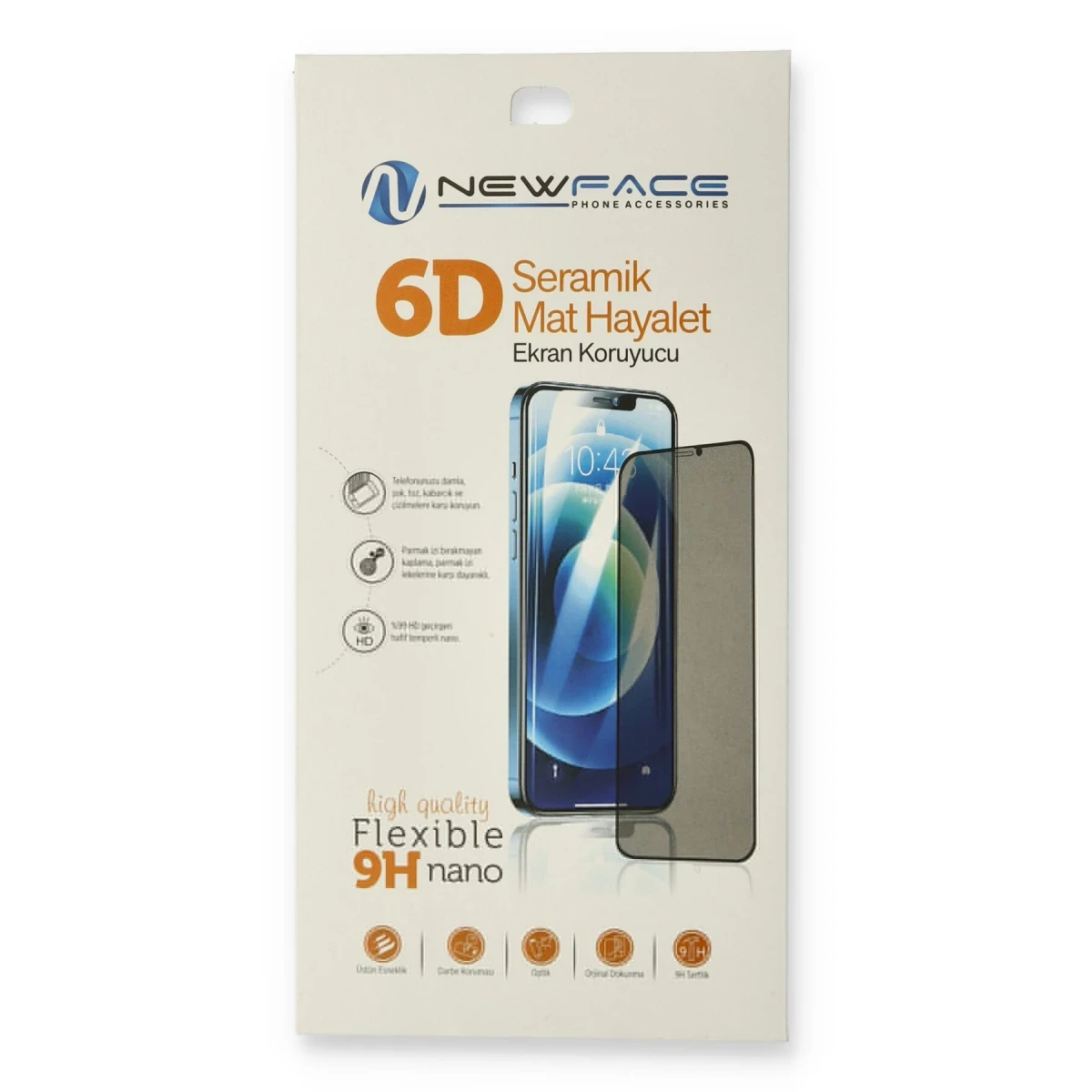 Xiaomi Redmi 9T 6D Mat Seramik Hayalet Nano Ekran Koruyucu